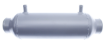 Bilde av Vann til luft intercooler 3" - Vann til luft - Rund modell - 450mm