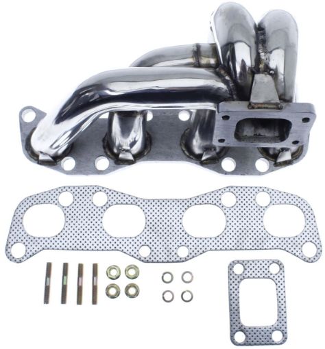 Bilde av Nissan CA18DET turbomanifold – rustfri manifold med T25-flens