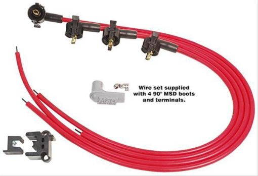 Bilde av MSD 8.5mm Super Conductor Spark Plug Wire Sets