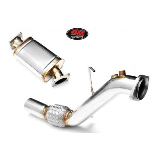 Bilde av Downpipe BMW E60, E61 - M57N - 525d, 530d - with silencer