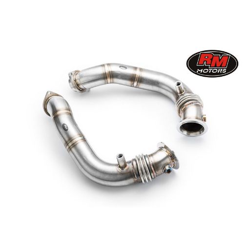 Bilde av Downpipe BMW F01, F02, F03, F07 GT, F10, F11, F12, E70, E71, E72, X5, X6, N63, S63