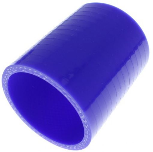Bilde av Rett silikonslange - Blå 2" - 51mm.
