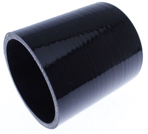 Bilde av Rett Silikonslange - Svart 2 "- 51mm.