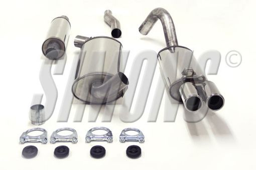 Bilde av Simons catback eksosanlegg Audi 80/90/Coupé Type 89