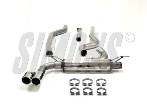 Bilde av Simons catback eksos BMW 316d/318d/320d/420d F30-F36 2x80 mm