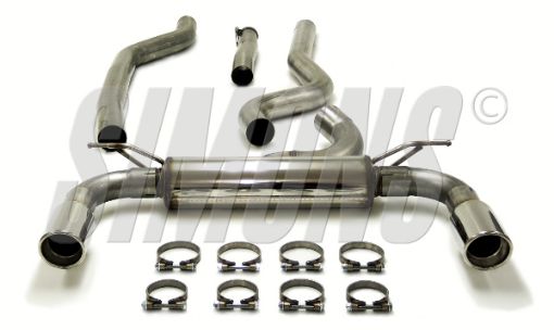 Bilde av Simons catback eksos BMW 316d/318d/320d/420d F30-F36 2x90 mm