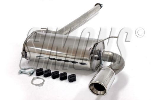 Bilde av Simons catback eksos Mazda MX-5 NA 1.6i/1.8i 1996–1998