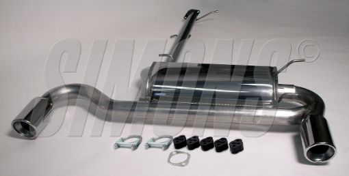 Bilde av Simons catback eksosanlegg Mazda MX-5 NA 1.6i/1.8i 1989–1996