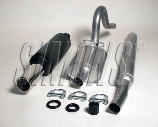 Bilde av Simons catback eksos Opel Ascona B/Manta B Combicoupé/Hatchback uten downpipe