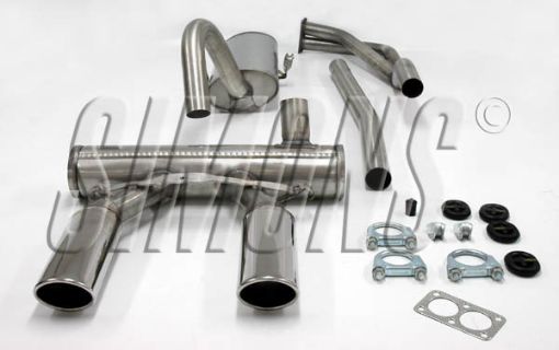 Bilde av Simons sportseksos Opel GT 2.0 2x70/90 mm