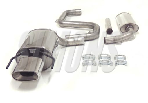 Bilde av Simons catback eksosanlegg Saab 9-3 1.8T/2.0T/Aero 61L 85/150 mm