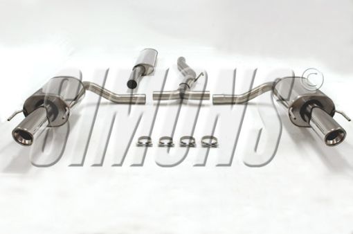 Bilde av Simons catback eksos Saab 9-3/9-3X 2.0T/2.8T XWD