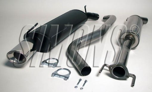 Bilde av Simons catback eksos Saab 9-5 Turbo/Aero 1998-2003