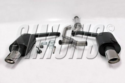 Bilde av Simons catback eksos Saab 9-5 Turbo/Aero 2004-2010 2x90/120 mm