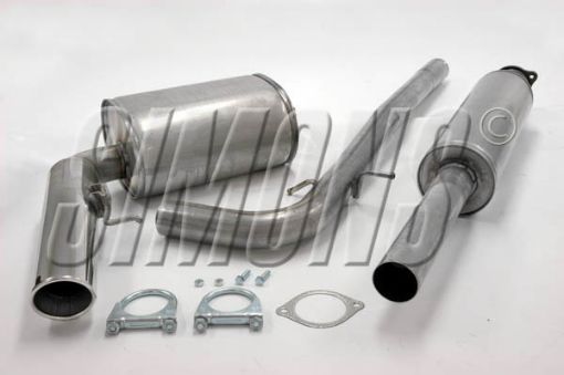 Bilde av Simons catback eksos Volvo S80 2.4/2.4TD