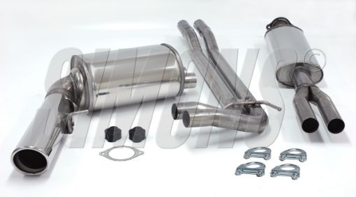 Bilde av Simons catback eksos Volvo V70N turbo/diesel 2004-2007