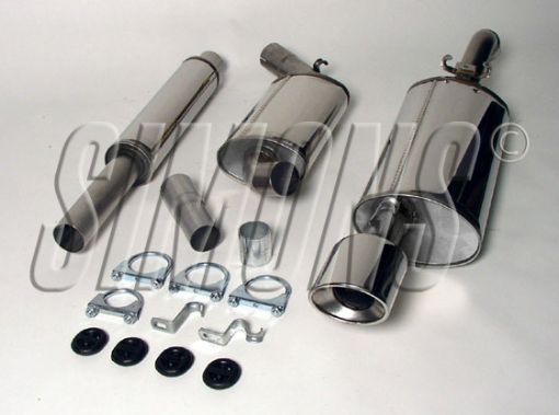Bilde av Simons catback eksos VW Corrado G60 1.8 16V/G60