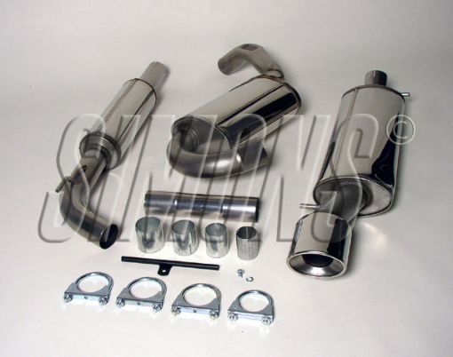 Bilde av Simons catback eksos VW Corrado G60 1.8 16V/G60/2.0/2.9 VR6