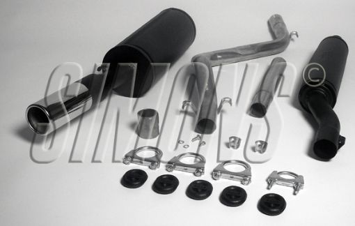 Bilde av Simons catback eksos VW Golf 1/VW Scirocco 1