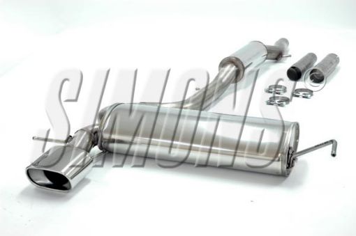 Bilde av Simons catback eksos VW Golf 4 V6 4Motion/Syncro