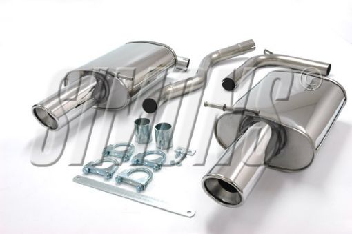 Bilde av Simons catback eksosanlegg Audi A4 B6/B7 2WD Sedan/Avant 1.8T