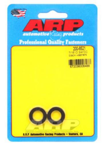 Bilde av ARP 7/16in ID 3/4inOD Black Washer (Pack of 2)