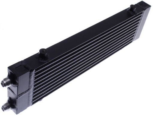 Bilde av Universal Dual Pass bar & Plate Oil Cooler - Large - Sort - AN10