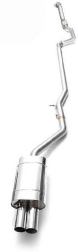 Bilde av BMW E46 318d, 320d M47, M47N complete exhaust system