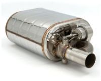 Bilde av Exhaust muffler with Cutout valve - 2" - Without controller
