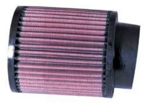 Bilde av 3" KN luftfilter - 76mm. K&N Clamp-on 320 hk. KN filter - RB-0910