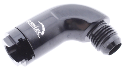 Bilde av 90gr. AN Female Quick Connect - AN-8 -> 3/8" Female Hard Tube