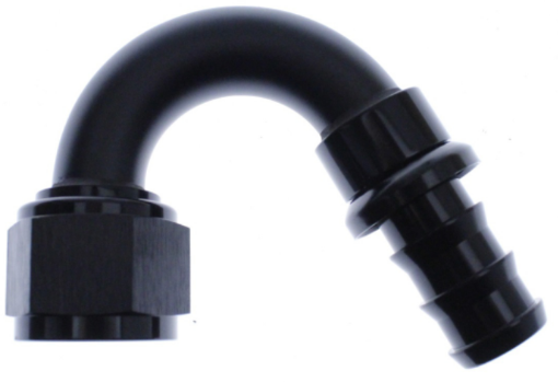 Bilde av 150gr. AN kobling - AN-10 - Svart - Push lock