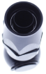 Bilde av AN10 (7/8"-14 UNF) - > AN10 hose - 90gr. Black  - PTFE fitting - Banjo fit