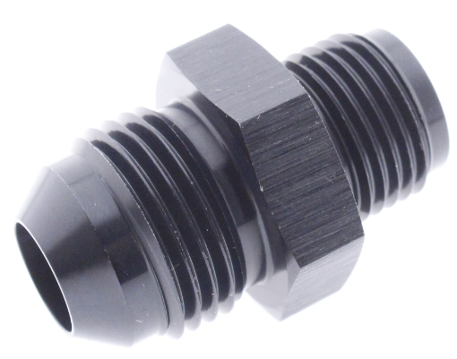 Bilde av AN6 Han - 1/2"x20 JIC Han - Nippel kobling - Svart Alu
