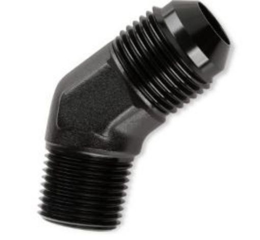 Bilde av 45 graders fitting - 3/8"NPT -> AN4