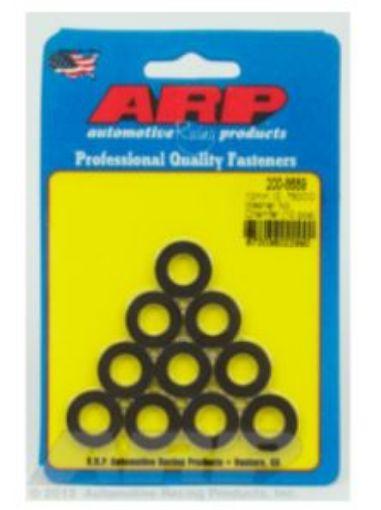 Bilde av ARP 3/4in ID 0.12in OD Black Washer (Pack of 10)
