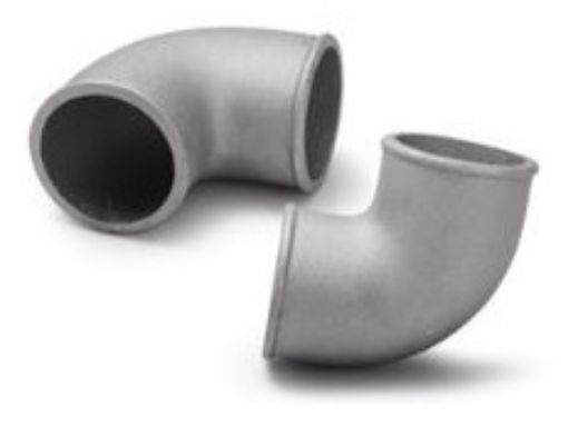Bilde av 90 grader - Aluminiumsbøyninger - Støpt - 2,75 "/ 70 mm.