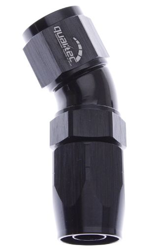 Bilde av 30gr. AN kobling - AN-8 - Svart - High flow 