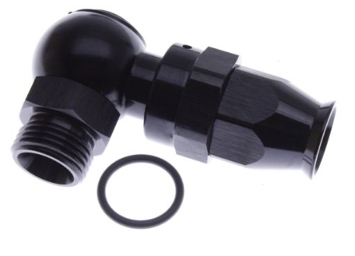 Bilde av 90gr. AN8 PTFE montering - Banjo-passform - Svart alu