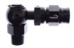 Bilde av M10x1 - > AN3 hose - 90gr. Black  - PTFE fitting - Banjo fit