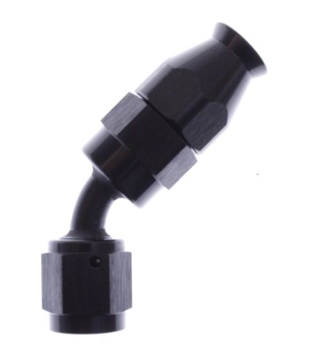 Bilde av 45gr. PTFE AN kobling - AN-8 - Svart
