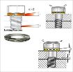 Bilde av Heico-lock skive 6mm. / M6
