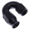Bilde av 180gr. PTFE AN kobling - AN-6 - Svart - High Flow  