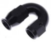 Bilde av 180gr. PTFE AN kobling - AN-6 - Svart - High Flow  