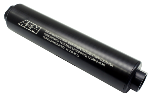 Bilde av AEM high volume drivstoffilter 10AN 7 micron