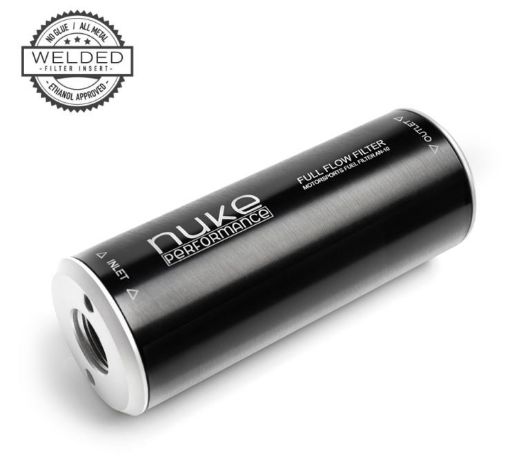 Bilde av Nuke Performance slim drivstoffilter AN10 10 mikron rustfritt stål