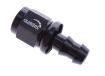 Bilde av Rett AN-push on hose kobling - AN-12 -  Svart