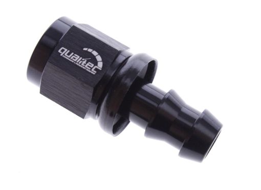 Bilde av Rett AN-push on hose kobling - AN-12 -  Svart