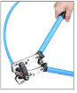 Bilde av Battery cable lug crimping tool wire crimper hand ratchet terminal crimp pliers for 6-50mm²