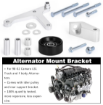 Bilde av Aluminum Alloy LS/LS1 Alternator Bracket auto product Car accessories Fit for Camaro Durable Generator W/ Rear Brace